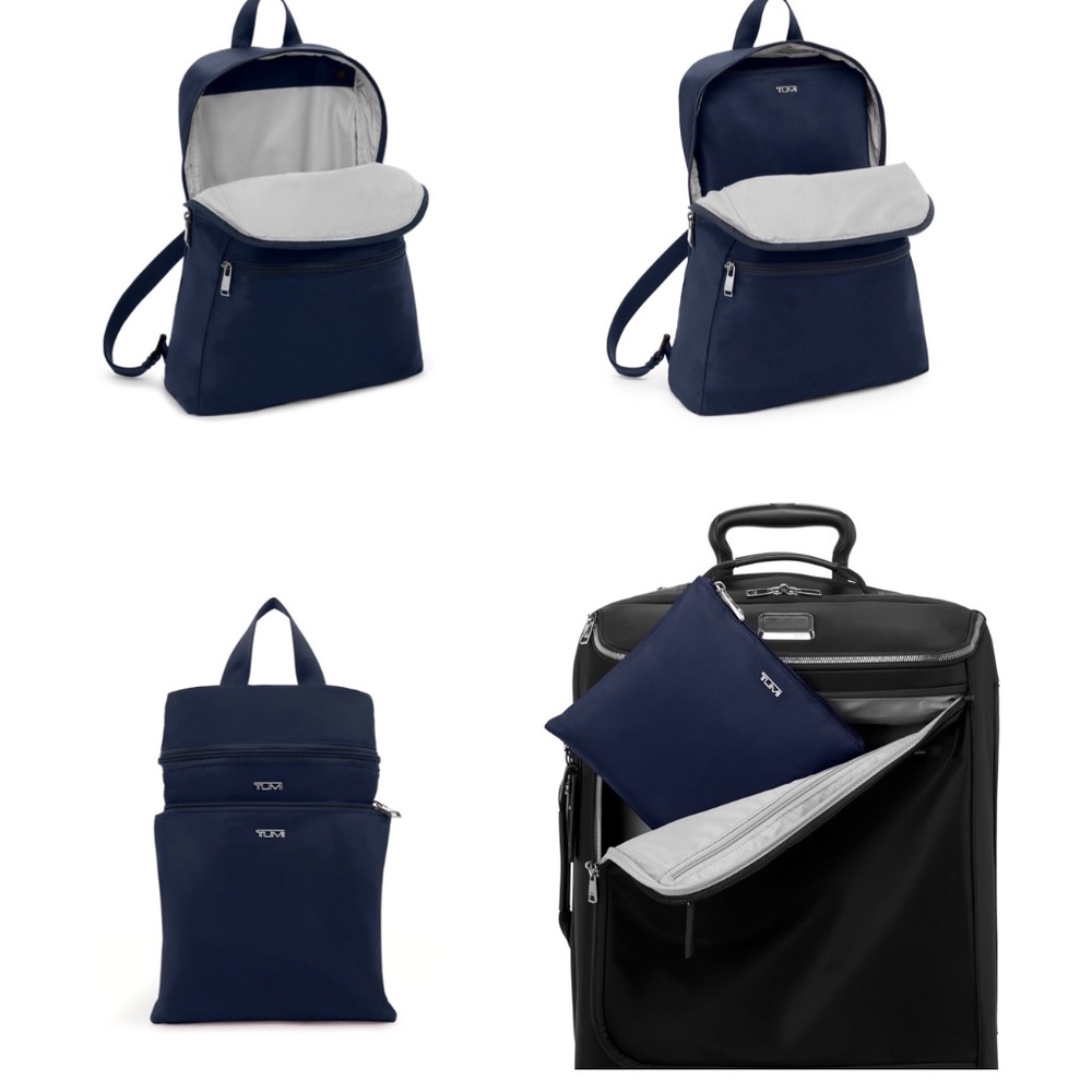 NWT TUMI Just in Case Backpack - Navy